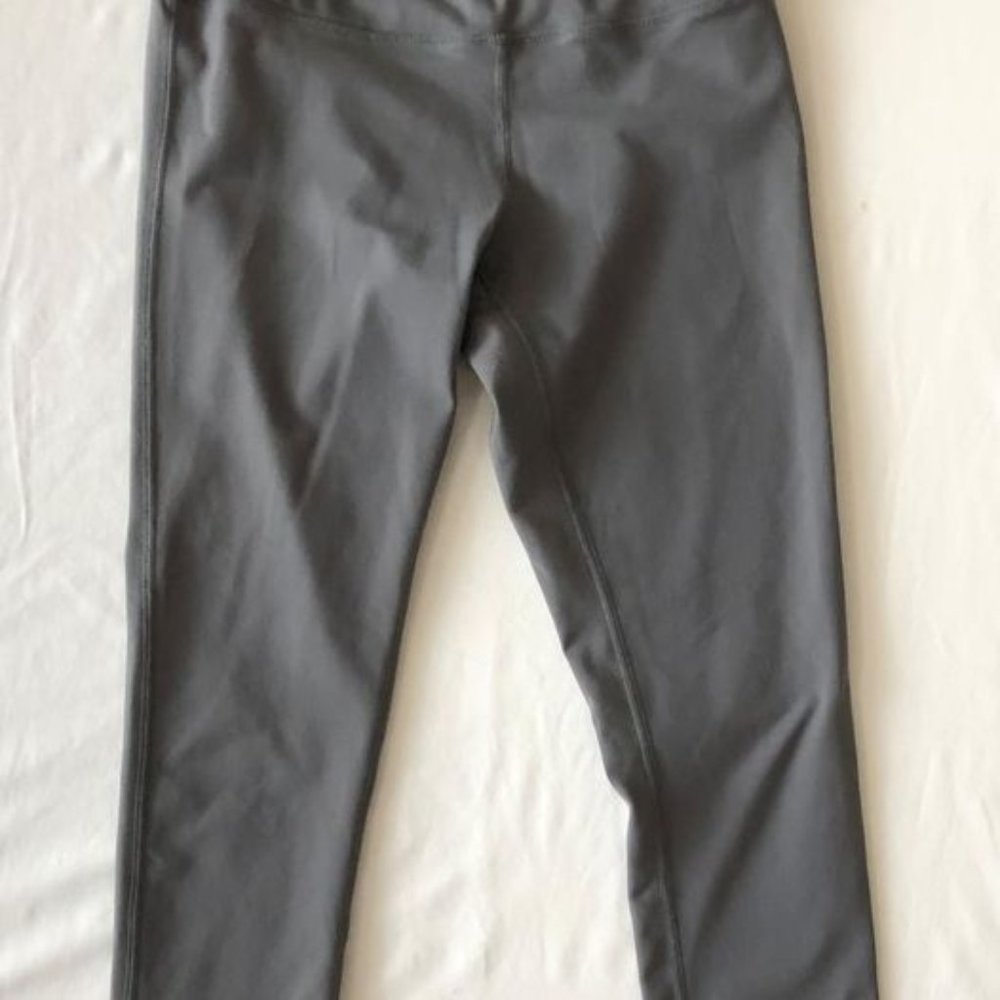 Queenieke Ladies Workout Leggings Gray Size Small